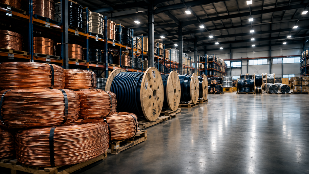 Electrical cable rolls for residential commercial industrial and solar projects